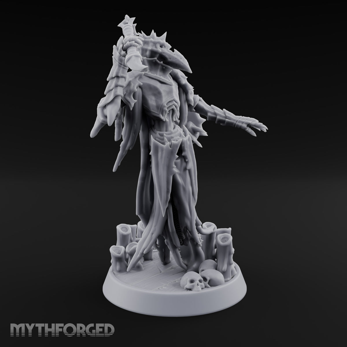 Candles Burned Down Around Him Wraith Spirit B