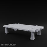 Plank-Lashed Rope-Bound Rustic Rectangular Table gallery 9