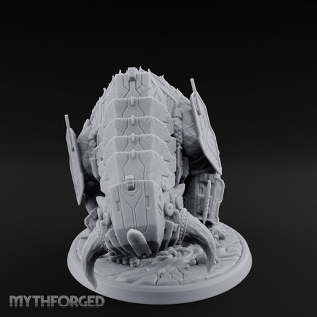 Plated Horn Lowering Ram Construct Miniature for Dungeons and Dragons, Pathfinder or other TTRPGs