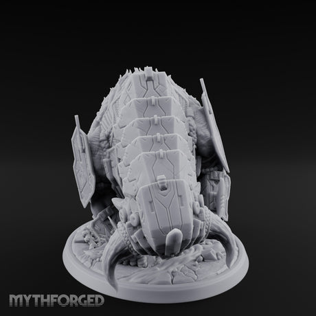 Plated Horn Lowering Ram Construct Miniature for Dungeons and Dragons, Pathfinder or other TTRPGs