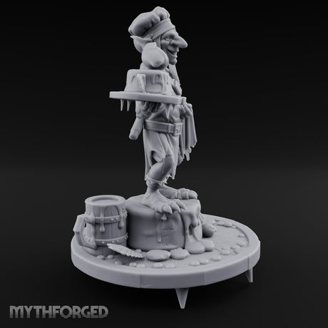Platter Serving Cleaver Carrying Goblin Chef gallery 3