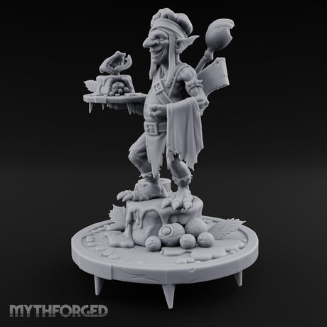 Platter Serving Cleaver Carrying Goblin Chef gallery 8