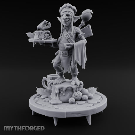 Platter Serving Cleaver Carrying Goblin Chef gallery 9