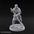 Pole Pushing Human Ferryman Miniature for Dungeons and Dragons, Pathfinder or other TTRPGs