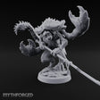 Polearm Clutching Claw Snapping Mezzoloth Miniature for Dungeons and Dragons, Pathfinder or other TTRPGs