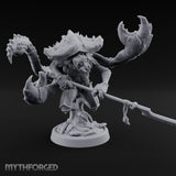 Polearm Clutching Claw Snapping Mezzoloth Miniature for Dungeons and Dragons, Pathfinder or other TTRPGs