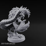 Polearm Clutching Claw Snapping Mezzoloth Miniature for Dungeons and Dragons, Pathfinder or other TTRPGs