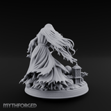 Hovering Over Spoils Hag Witch Miniature for Dungeons and Dragons, Pathfinder or other TTRPGs
