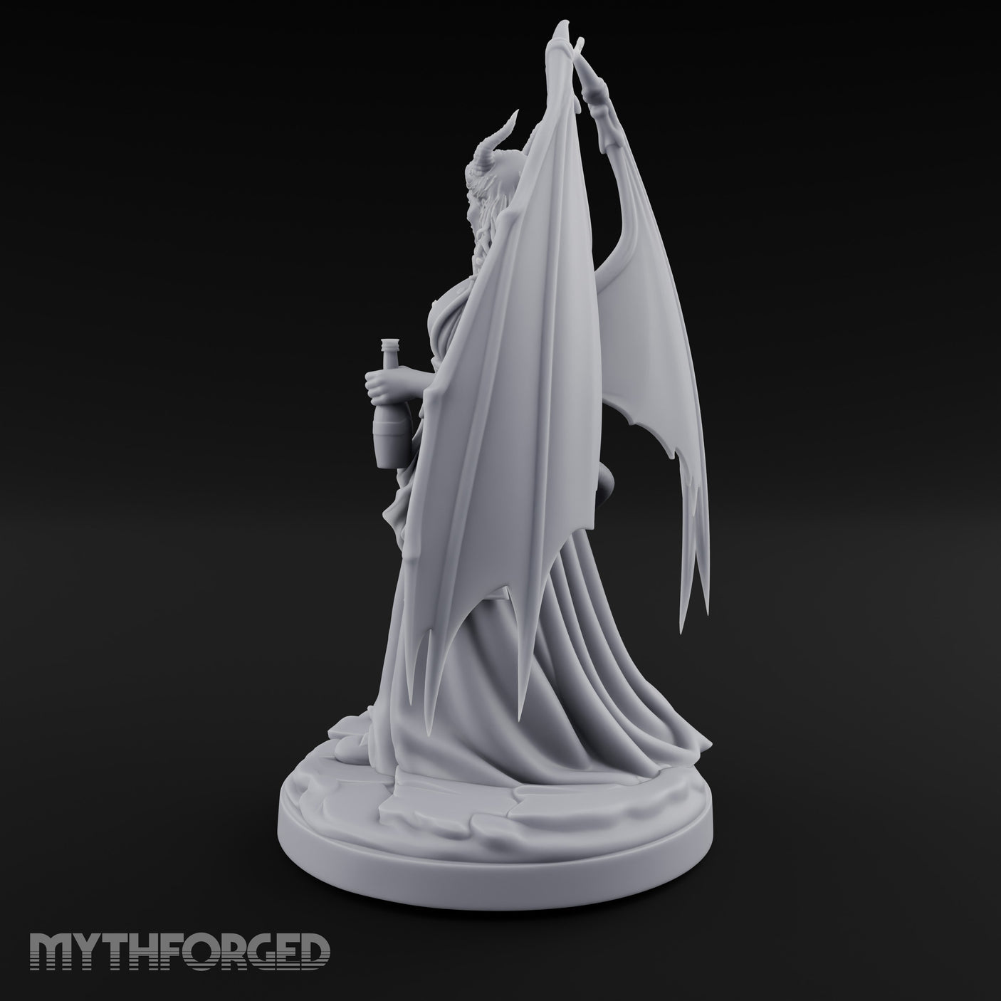 Potion Clutching Claws Reaching Demon Witch Miniature for Dungeons and Dragons, Pathfinder or other TTRPGs