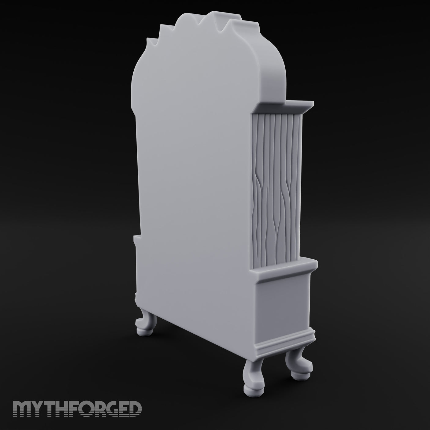 Potion-Crowned Scroll-Stuffed Wizard's Apothecary Bookcase Miniature for Dungeons and Dragons, Pathfinder or other TTRPGs