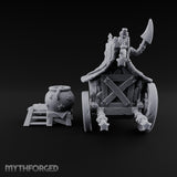 Potion-Stocked Lantern-Topped Wandering Alchemist Cart Miniature for Dungeons and Dragons, Pathfinder or other TTRPGs