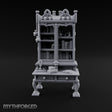 Potion-Stocked Quill-Topped Scholar's Display Cabinet