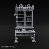 Potion-Stocked Quill-Topped Scholar's Display Cabinet gallery 1