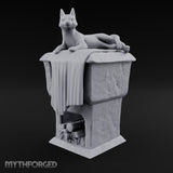 Cat Naps Here Daily Stone Cat Pedestal House