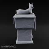 Cat Naps Here Daily Stone Cat Pedestal House