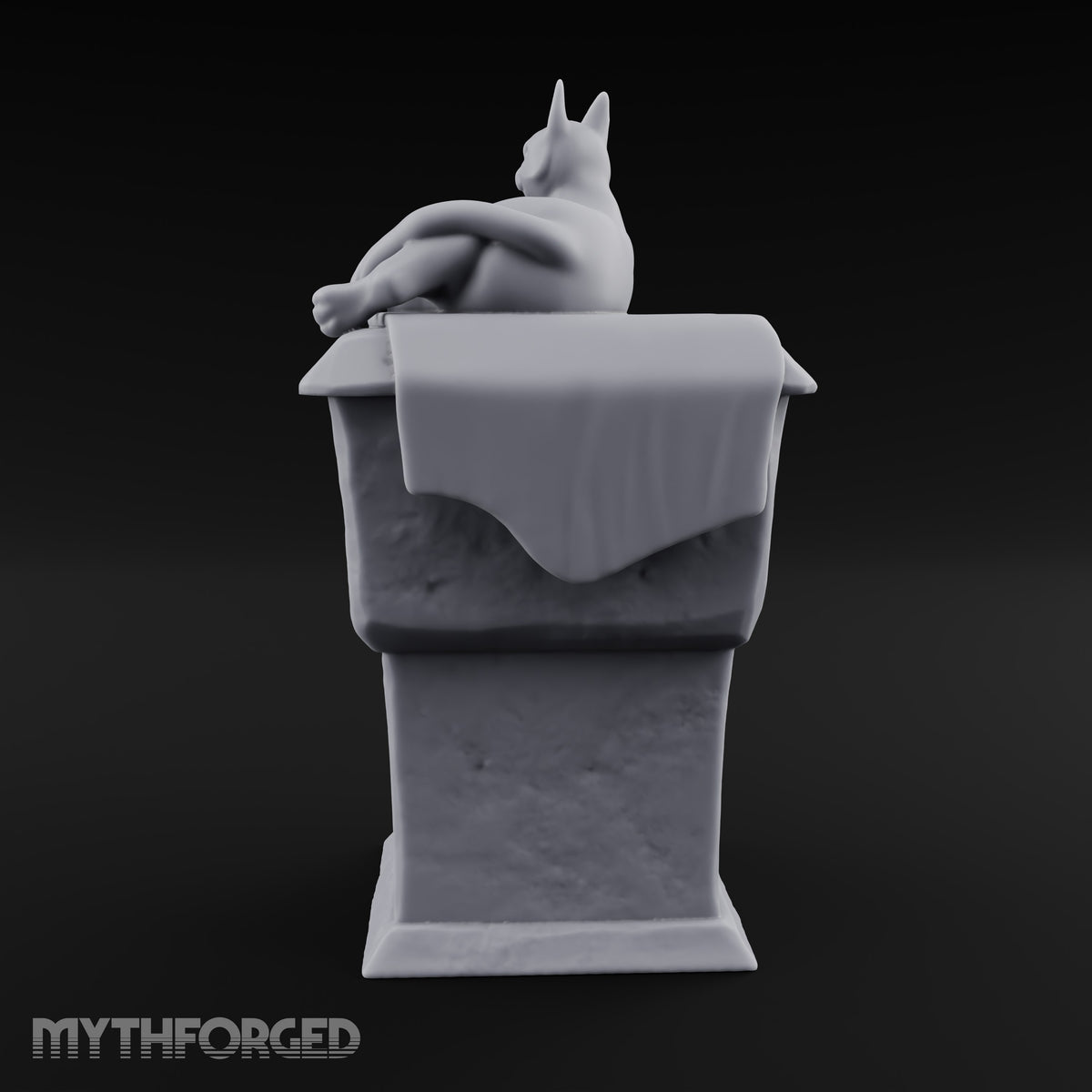 Cat Naps Here Daily Stone Cat Pedestal House
