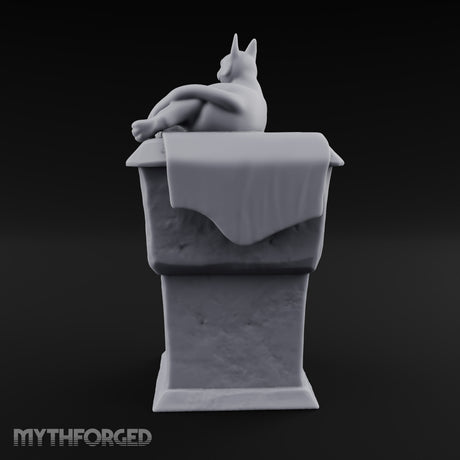 Cat Naps Here Daily Stone Cat Pedestal House