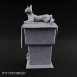 Cat Naps Here Daily Stone Cat Pedestal House
