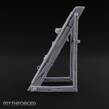 Crockery Climbs the Rungs Wooden Pottery Display Ladder