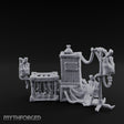 Pouch-Hung Plague-Doctor Apothecary Storage Set Miniature for Dungeons and Dragons, Pathfinder or other TTRPGs