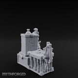Pouch-Hung Plague-Doctor Apothecary Storage Set Miniature for Dungeons and Dragons, Pathfinder or other TTRPGs