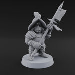 Feather Flourishing Halfling Halberdiers C