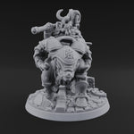 Cannon Shouldering Golem Gunner