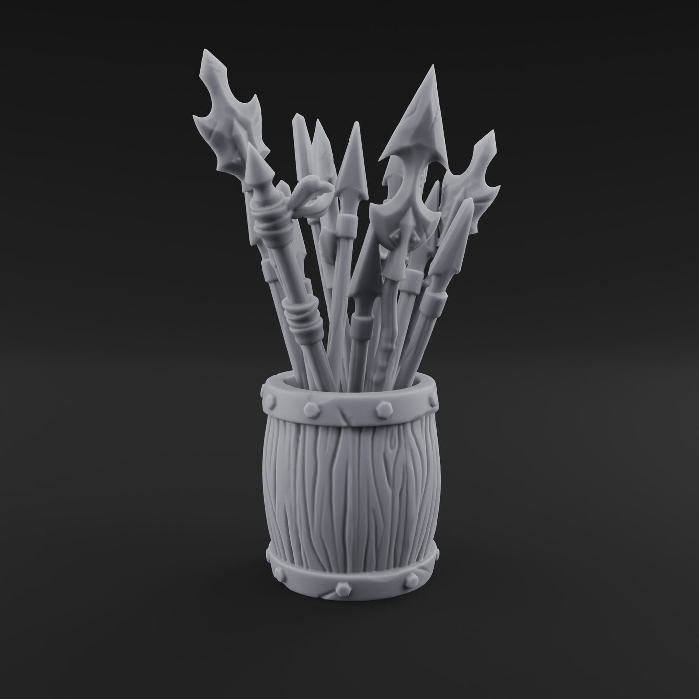 Pointy Barrel of Spears A
