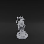 Fist Raised Triumphant War Stallion Warlord B