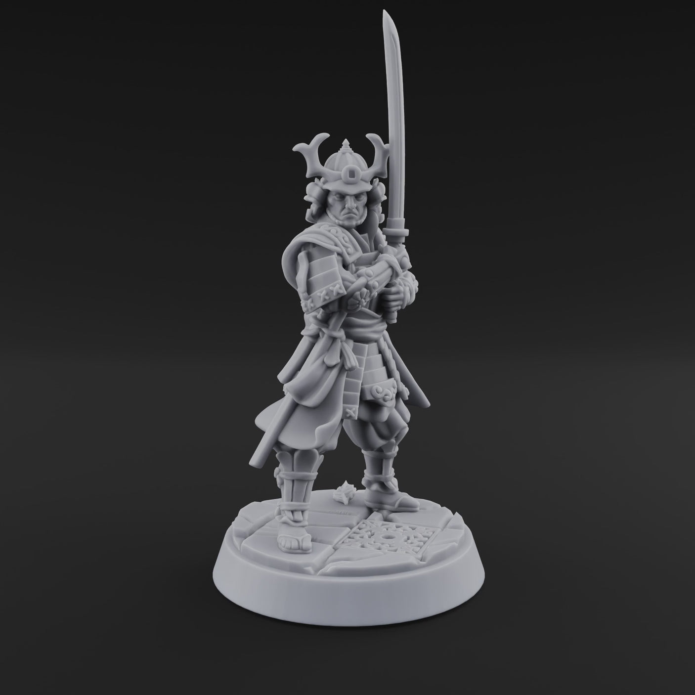 Stern Horned Samurai C