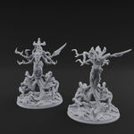 Tendrils Spreading Wide Illithid Matriarchs
