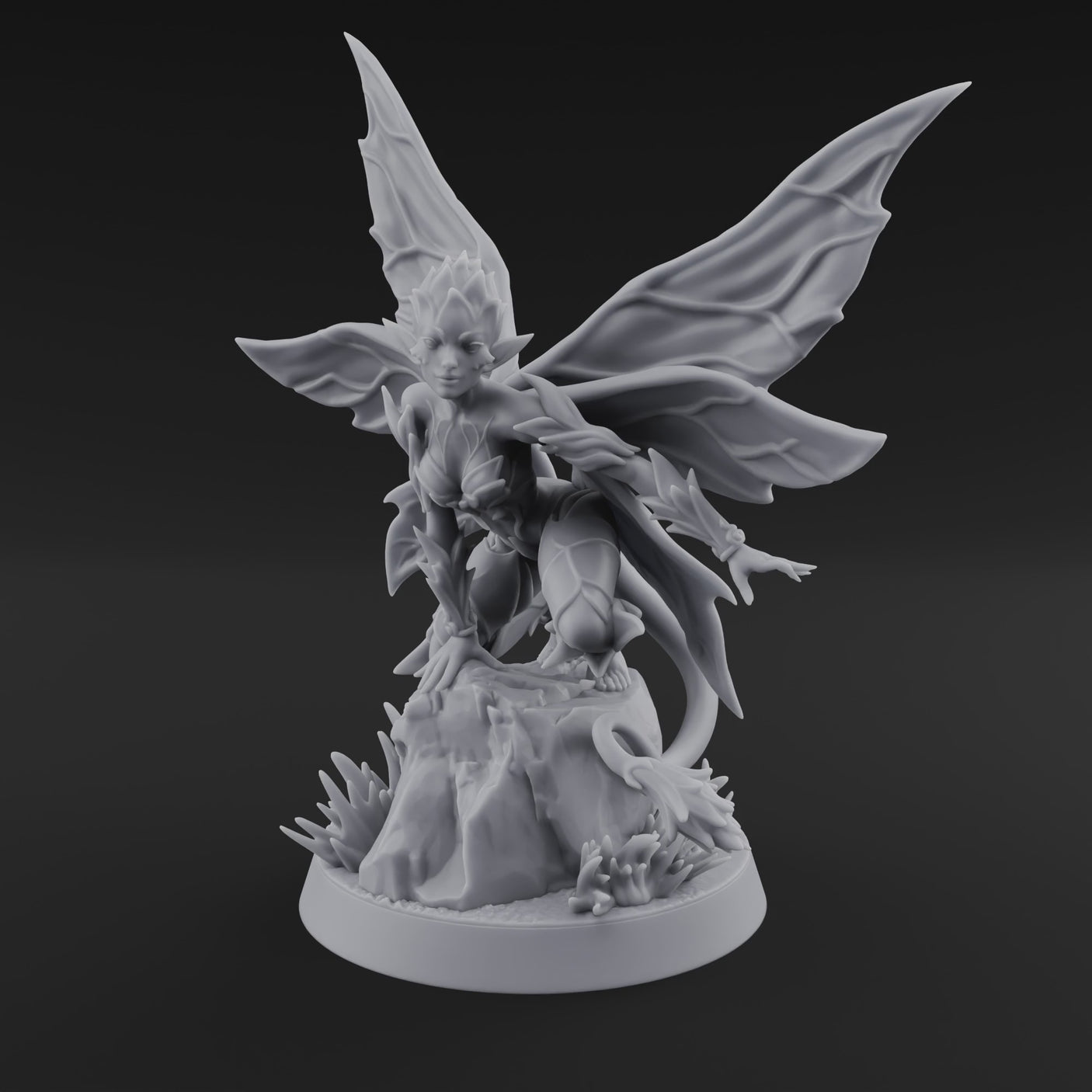 Wings Unfurling Gracefully Sprite Enchantresses B