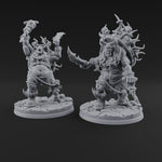 Horns Crowned Spellcasting Orc Shamen