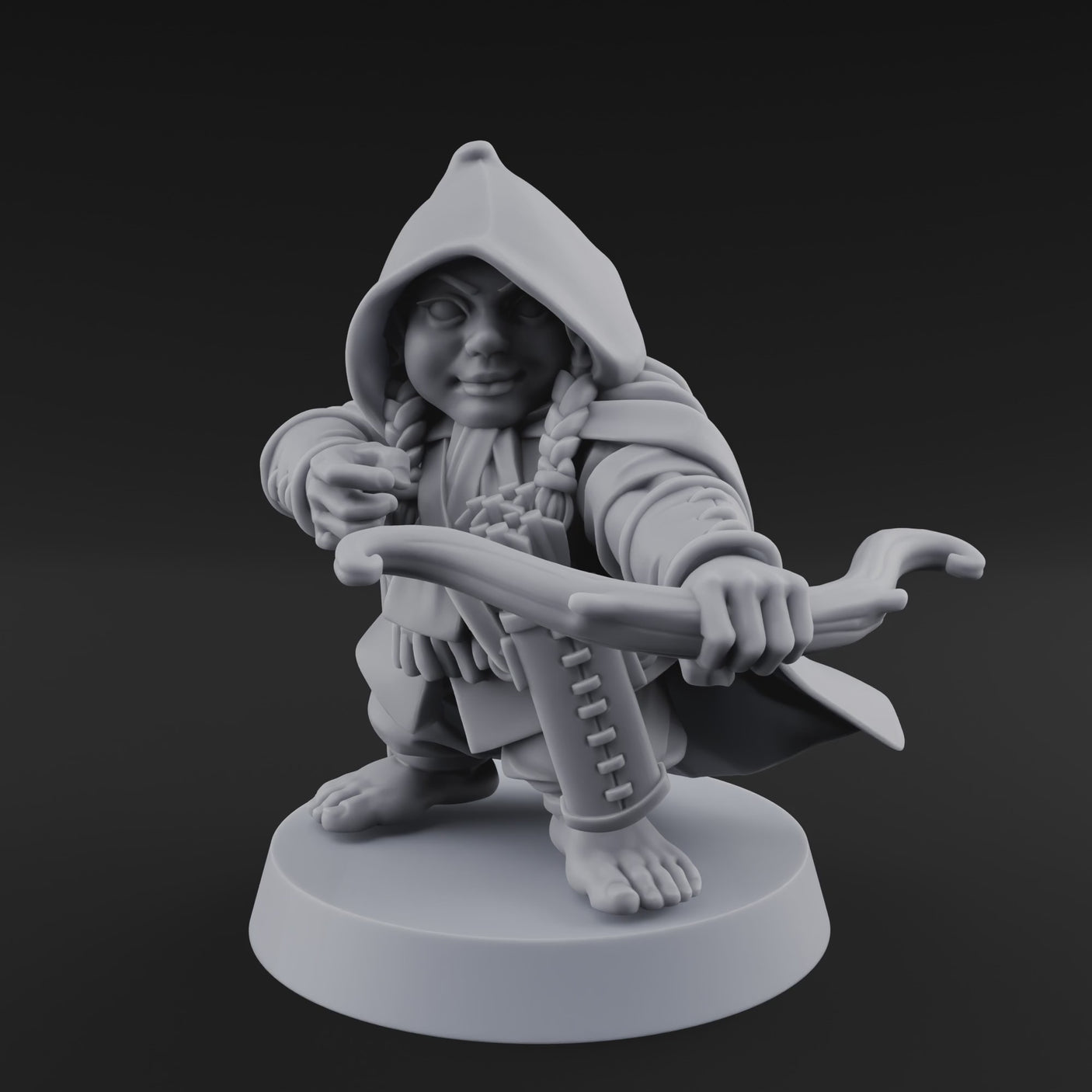 Bow Drawn Steady Halfling Archers B
