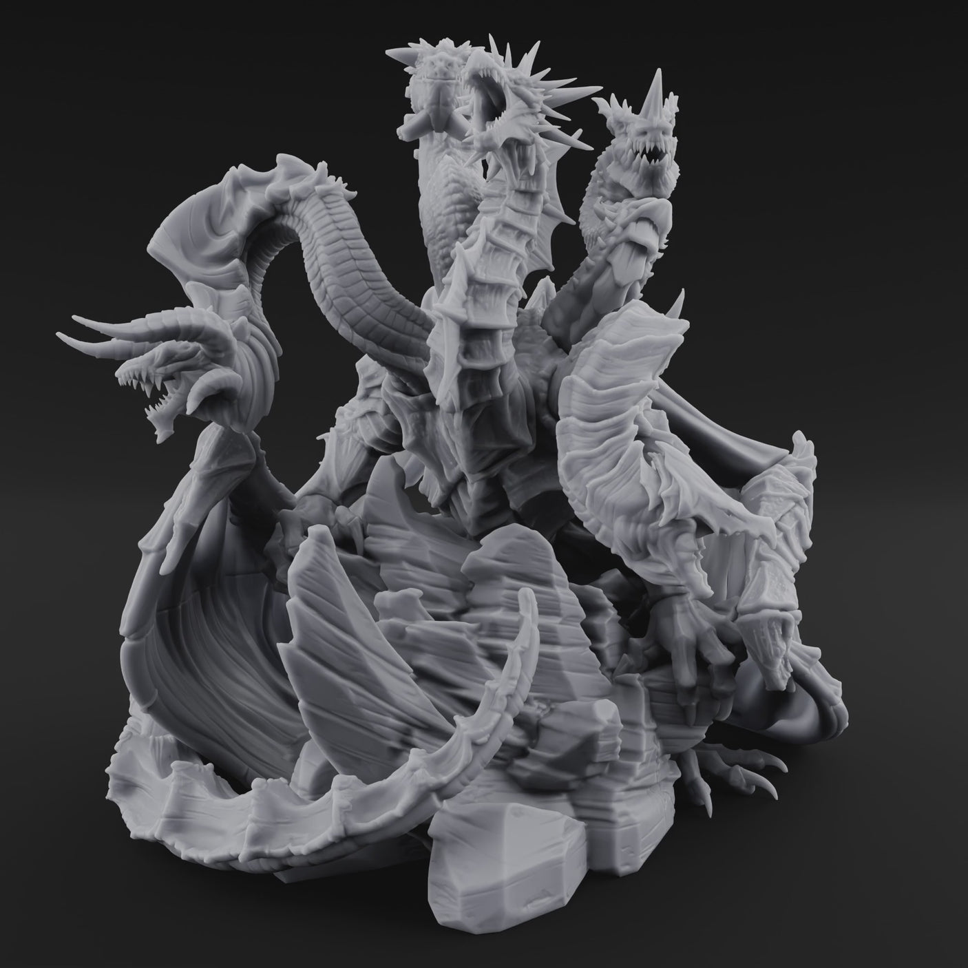 Heads Rising Skyward Tiamat
