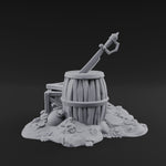 Wrecked Shipwreck Debris A