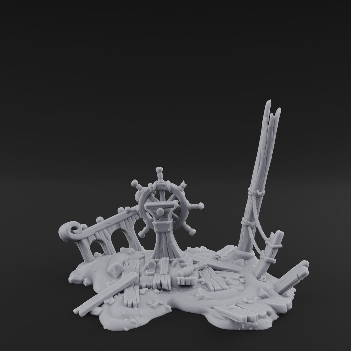 Sunken Seabed Debris D
