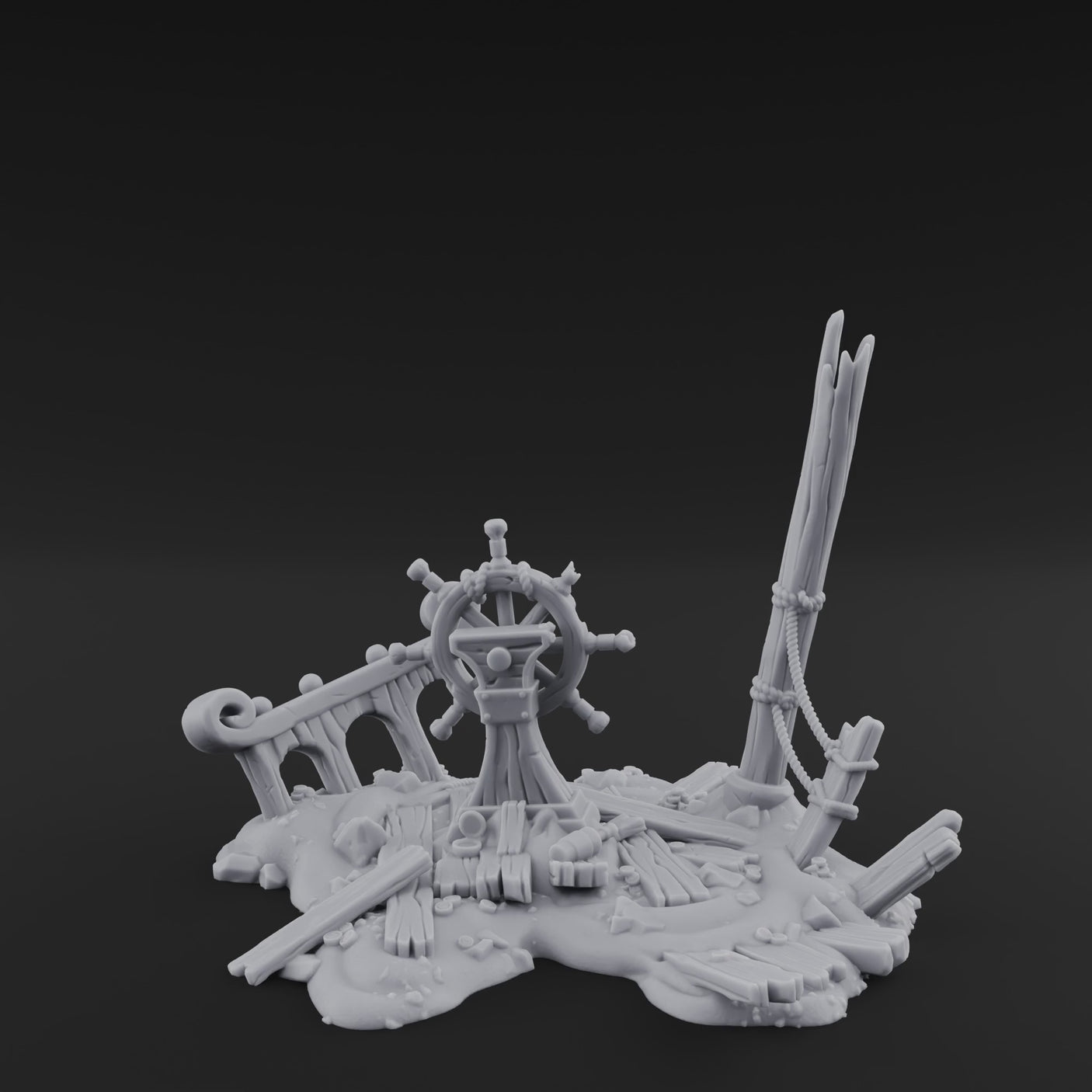 Sunken Seabed Debris D