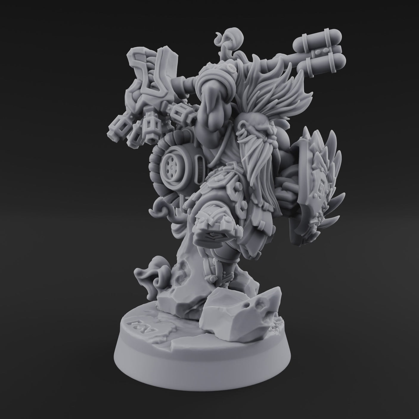 Steam Powered Dwarf Fighter
