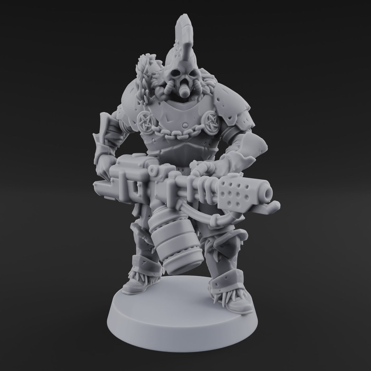 Skull Power Armored Space Warriors B