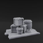 Dock-Side Cargo Crate Collection