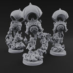 Floating Above Dwarf Bombardiers