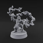 Flames Towering Skyward Dwarf Fire Casters D