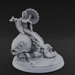 Fan Flourishing Koi Mage