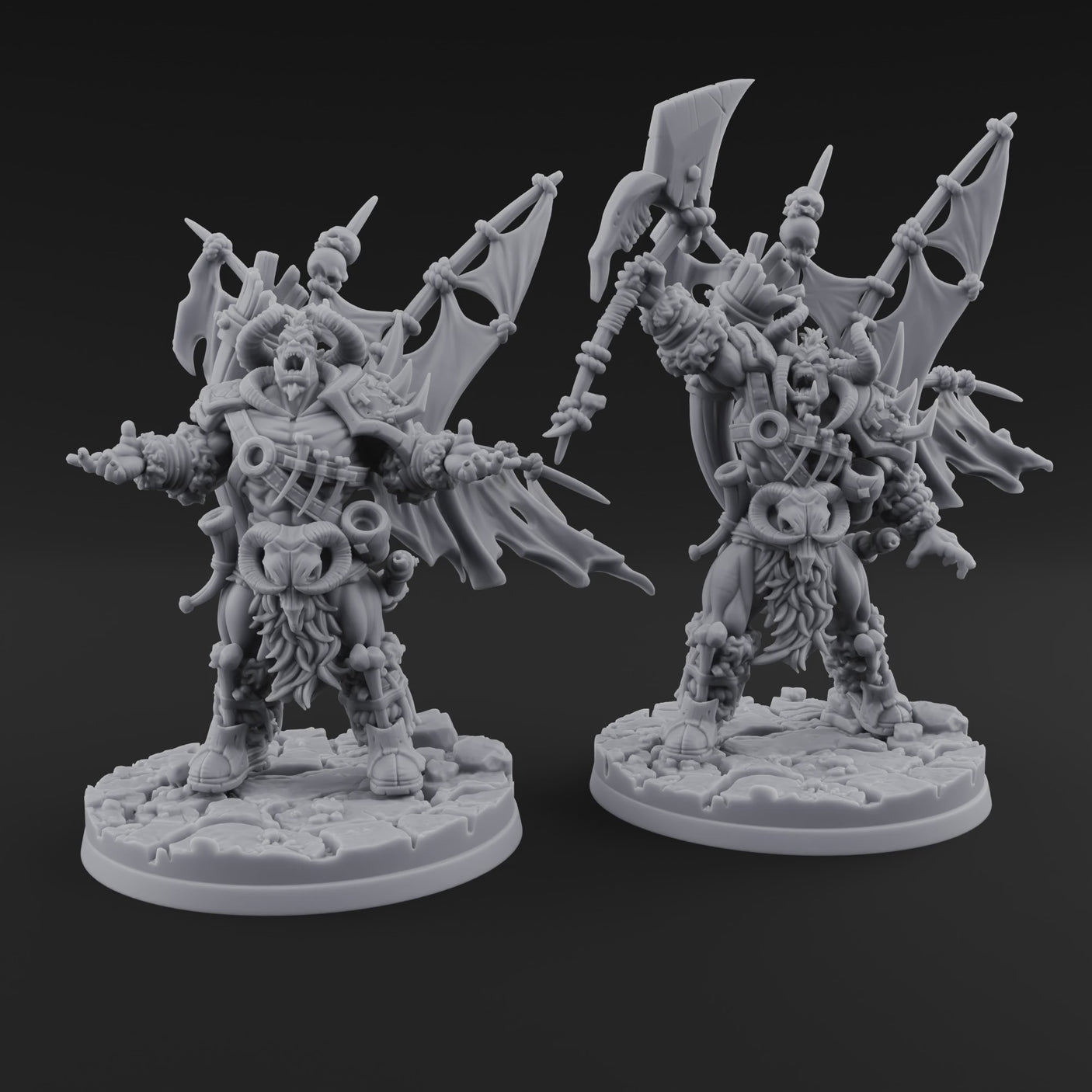 Standards Held Aloft Orc Bannermen