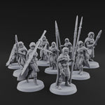 Spear Warden Elf Warriors