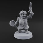 Makeshift Weapons Held High Halfling Militia D