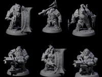 Six Deepcrust Dwarves