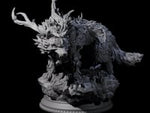 Arching Fae Wood Wolf