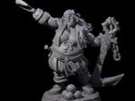 Tenacious Half Orc Quartermaster Pirate